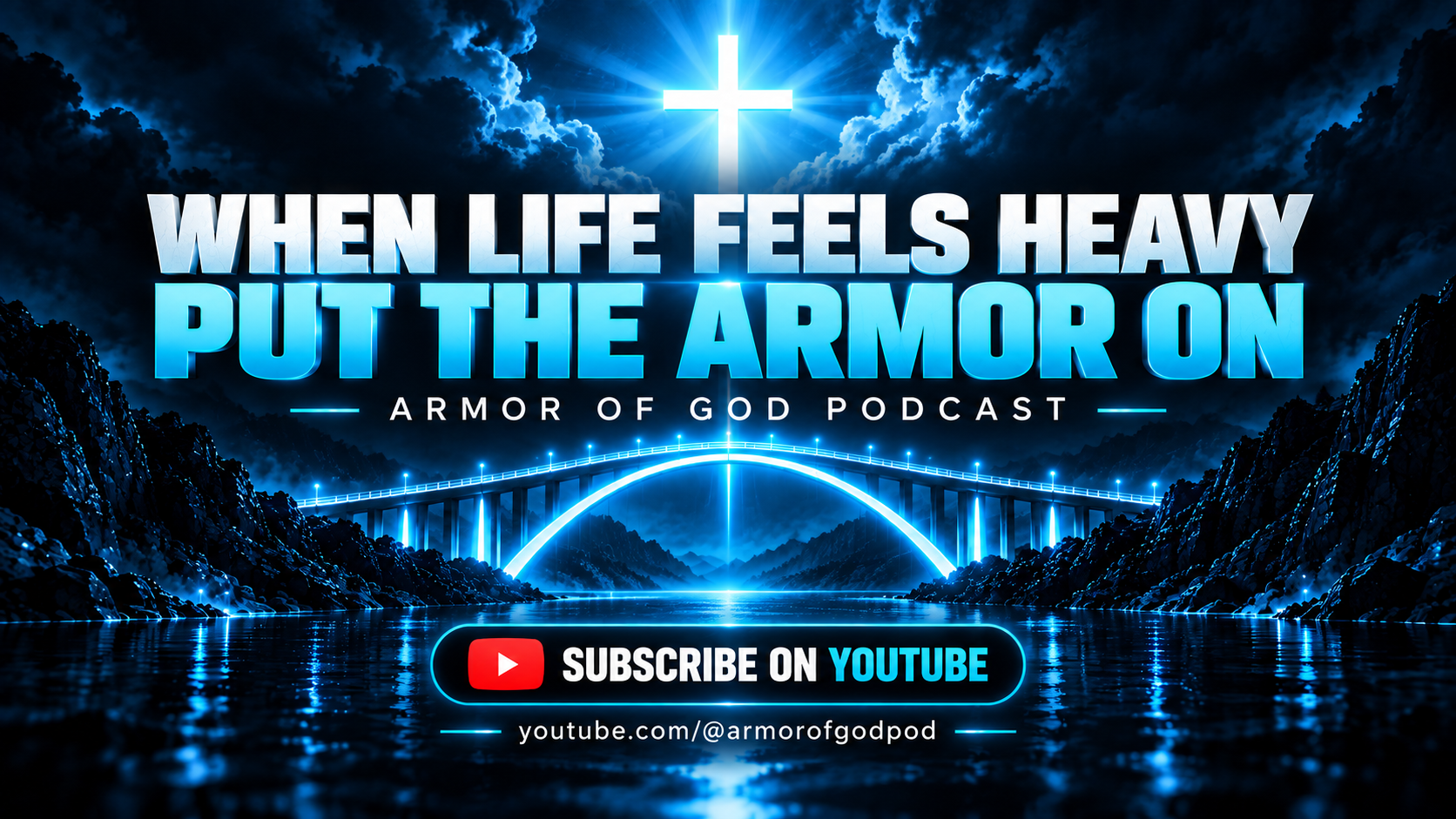 When life feels heavy, put the armor on